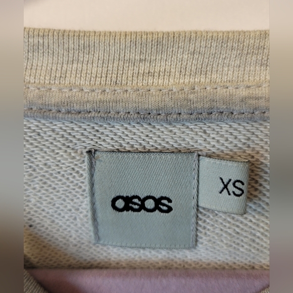 ASOS Crew Neck Sweatshirt with Front Pocket - Picture 2 of 3